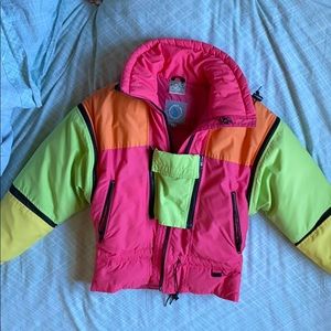 Vintage 80s Mountain Goat Ski Jacket